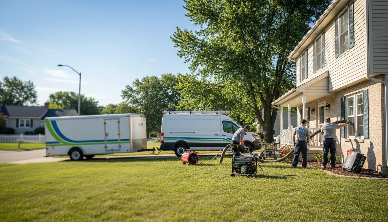 Flooded Basement Restoration And Cleanup With Repair in Ogema, MN near me